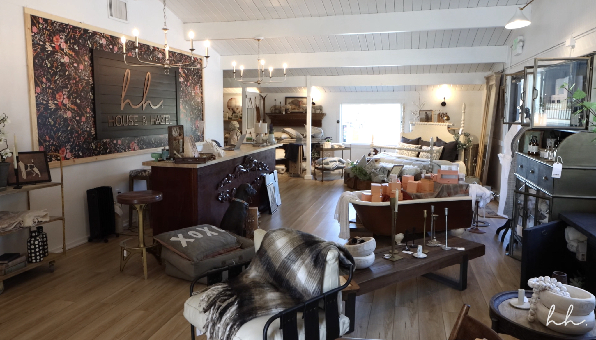 Furniture and home goods selection at House & Hazel.
